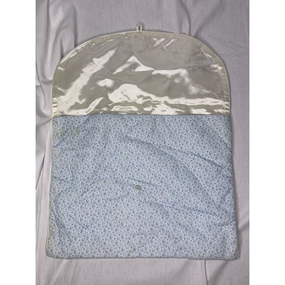 ELEANOR BEARD 1960s VINTAGE Travel Bag Storage Jewelry Cosmetic Lingerie 15 X 12 - Picture 4 of 8